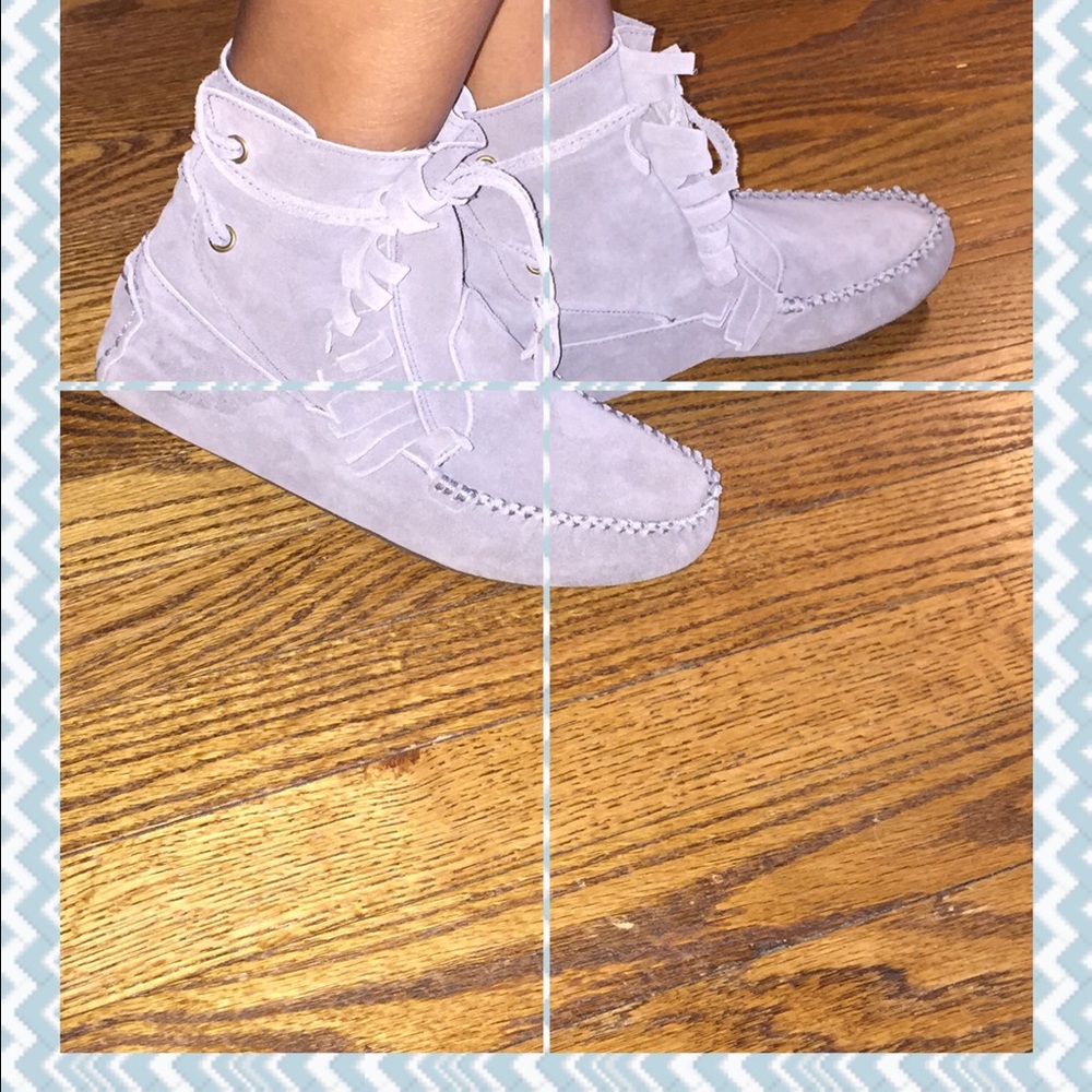 J-Crew fringed moccasin‎ booties - Picture 4 of 4